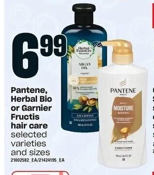 Loblaws Pantene hair care offer