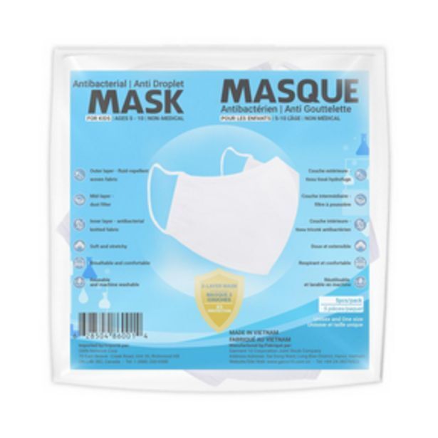 Vita Health Fresh Market Mask for kids white offer