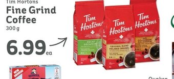 IGA Tim Hortons Fine Grind Coffee 300g offer