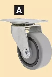 Princess Auto Castex 3 in. thermoplastic rubber casters - swivel offer