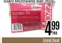 Nations Fresh Foods Silani mozzarella ball offer