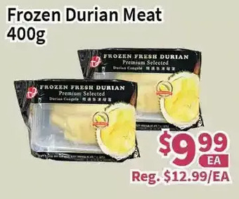 Blue Sky Supermarket Frozen durian meat offer