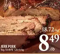 Al Premium Food Mart Jerk pork offer