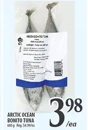 Al Premium Food Mart Arctic ocean bonito tuna offer