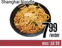 Nations Fresh Foods Shanghai noodle offer