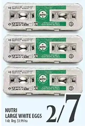 Al Premium Food Mart Nutri large white eggs offer