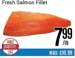 Nations Fresh Foods Fresh salmon fillet offer