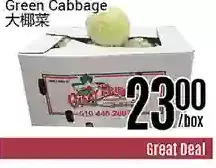 Nations Fresh Foods Green cabbage offer