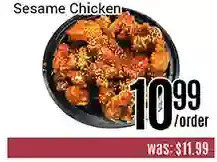 Nations Fresh Foods Sesame chicken offer