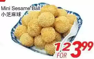 Foody World Mini sesame ball offer