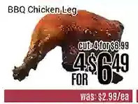 Nations Fresh Foods Bbq chicken leg offer