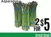 Nations Fresh Foods Asparagus offer
