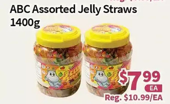 Blue Sky Supermarket Abc assorted jelly straws offer