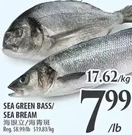 Al Premium Food Mart Sea green bass/sea bream offer