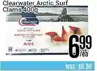 Nations Fresh Foods Clearwater arctic surf clams offer