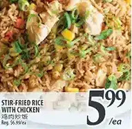 Al Premium Food Mart Stir-fried rice with chicken offer
