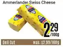 Nations Fresh Foods Ammerlander swiss cheese offer