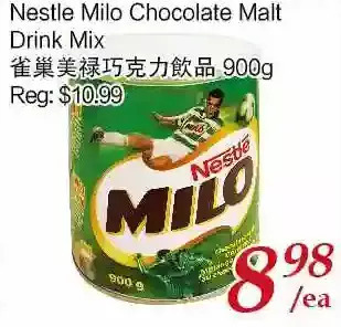 Tone Tai Supermarket Nestle milo chocolate malt drink mix offer