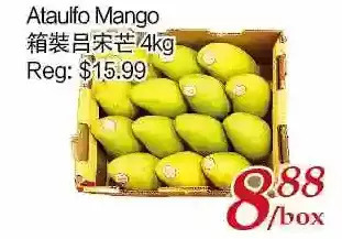 Tone Tai Supermarket Ataulfo mango offer