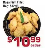 Top Food Supermarket Basa fish fillet offer