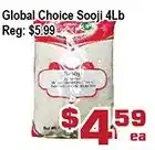 Top Food Supermarket Global choice sooji offer