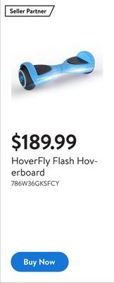 Walmart Hoverfly flash hoverboard offer