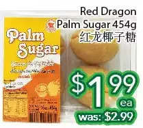 Ample Food Market Red dragon palm sugar offer