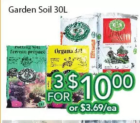 Ample Food Market Garden soil offer