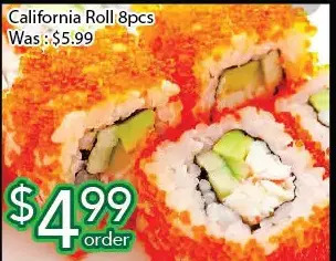 Ample Food Market California roll 8pcs offer
