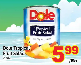 T&T Supermarket Dole tropical fruit salad offer