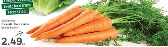 IGA California Fresh Carrots by the bunch offer
