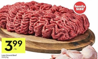IGA Lean Ground Beef 8.80/kg offer