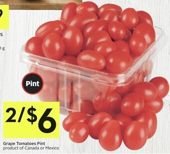 IGA Grape Tomatoes Pint offer