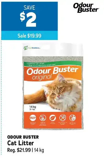 Ren’s Pets Depot ODOUR BUSTER Cat Litter 14 kg offer