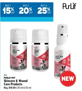 Ren’s Pets Depot PURLIF PET Skincare & Wound Care Products 30ml & 50ml offer