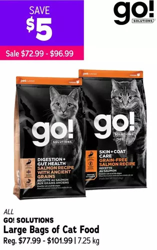Ren’s Pets Depot Go! solutions large bags of cat food offer