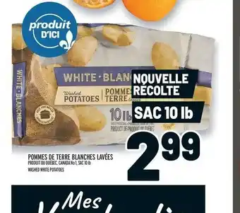 Metro Pommes De Terre Blanches Lavées offer