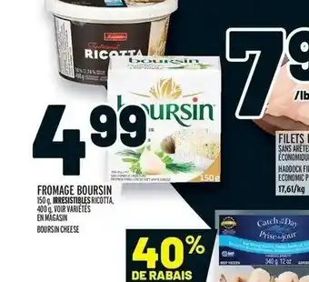 Metro Fromage Boursin offer