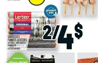 Metro Saucisses Fummes Lesters offer