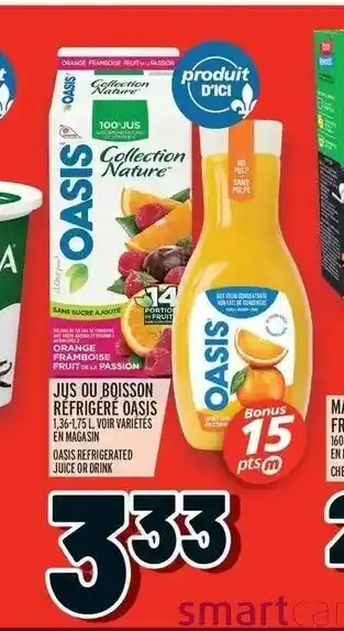 Metro Jus Ou Boisson Oasis offer