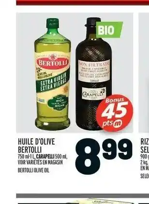 Metro Huile D'Olive Bertolli offer