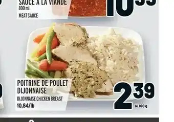 Metro Poitrine De Poulet Dijonnaise offer