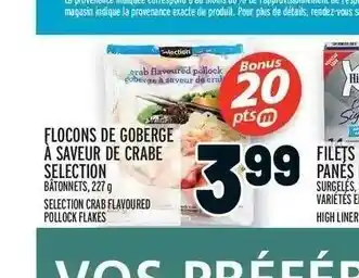 Metro Flocons De Goberge A Saveiur De Crabe Selection offer