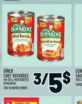 Metro Diner Chef Boyardee offer