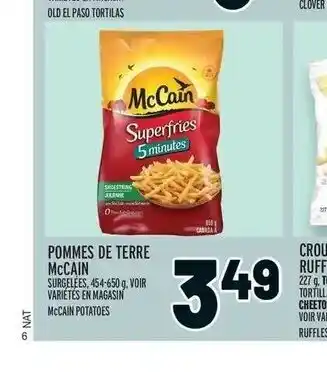 Metro Pommes De Terre McCain offer