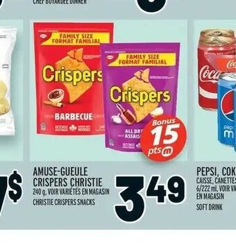 Metro Amuse-Gueule Crispers Christie offer