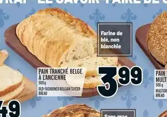 Metro Pain Tranché Belge a L'Ancienne offer