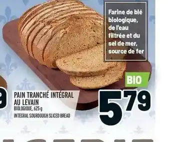 Metro Pain Tranché Intégral offer