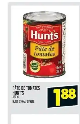 Metro Pate De Tomates Hunt's offer