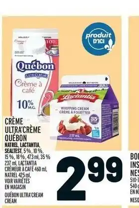 Metro Créme Ultra Creme offer
